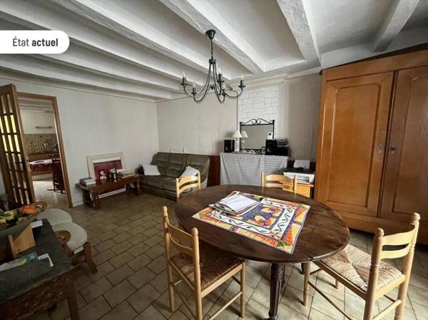 Maison à vendre 164 300 € L'Île-Bouchard 7 p 173 m² DPE D