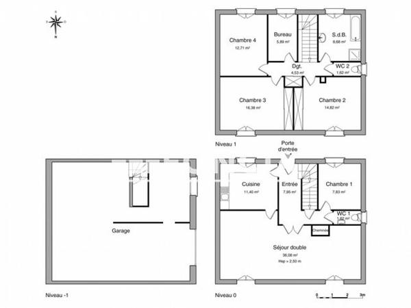Location Maison 6 pièces 131.72 m² - 11 RUE DE NIZY St Quentin Le Petit 08220