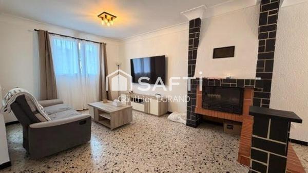 BAHO – Maison familiale 5 pièces de 133 m² avec garage, panneaux solaires et cheminée