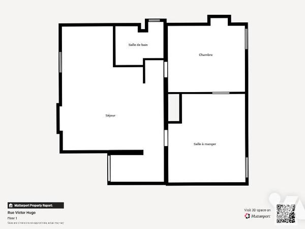 T3 traversant 61 m² – Balcons – Centre Aix-les-Bains – Calme