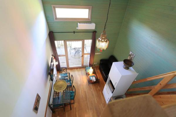 Havre de Paix comprenant 4 gîtes avec terrasses privatives au sein d'une villa en ossature en bois à Lamalou les Bains