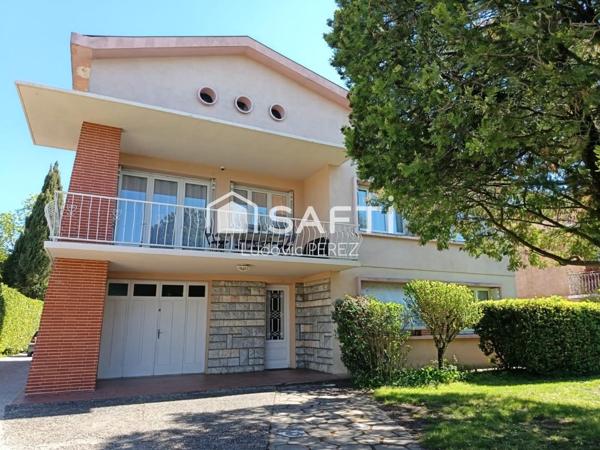 Maison 263 m² + T3 indépendant – Terrain 1000 m² – Double garage – Saint-Jean