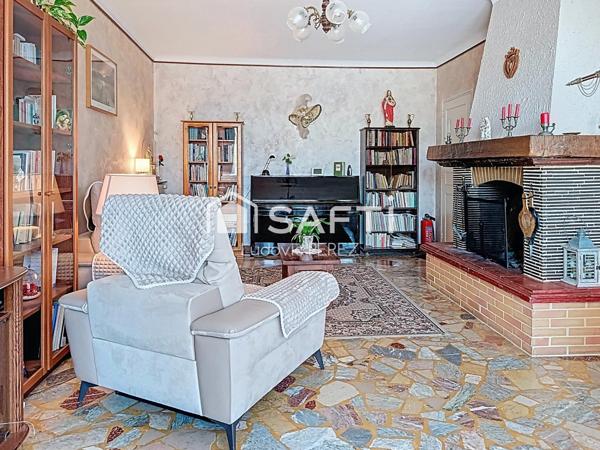 Maison 263 m² + T3 indépendant – Terrain 1000 m² – Double garage – Saint-Jean