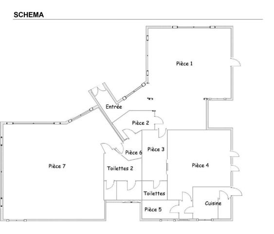 Murs commerciaux  à vendre 261 m² Léguevin