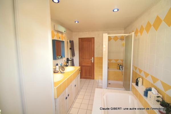 Vailhauquès (34570) Maison 7 pièces avec un grand sous-sol exploitable, piscine, jardin arboré à Vailhauquès