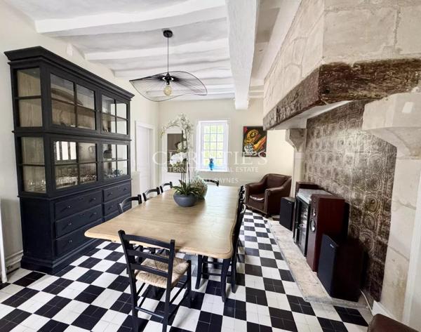 Château historique de la vallée de la Loire, superbement rénové, dans son parc de 5 hectares.