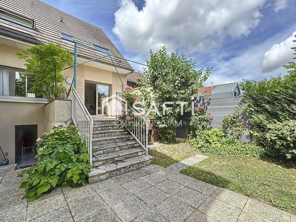 Maison familiale lumineuse, quartier Fermettes, à 7 min du RER A
