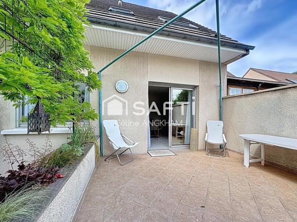 Maison familiale lumineuse, quartier Fermettes, à 7 min du RER A