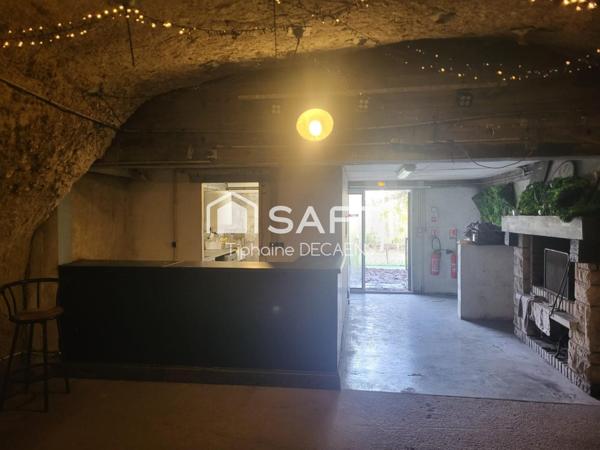 Cave Troglodyte pièce principal 120m2