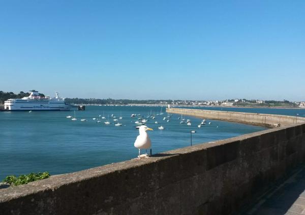 Grand appartement vue mer à Saint-Malo Intra-Muros