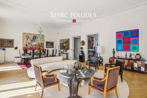 Paris VIII Triangle d’Or : appartement de 195 m² aux volumes exceptionnels
