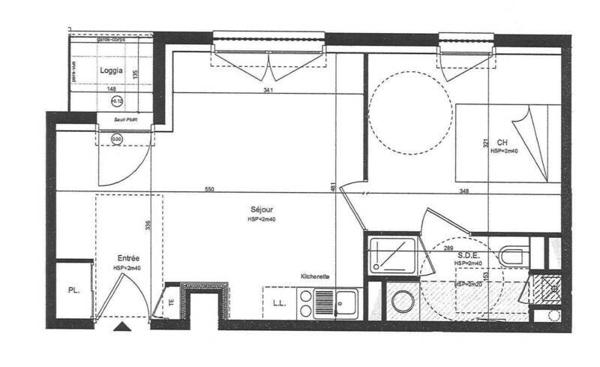 Appartement 2 pièces - 44100 Nantes