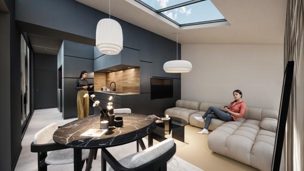 Appartement 1 pièce - 38 m²