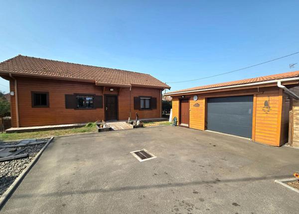 Maison bois 4 Pièces 86m² avec garage et terrain 500m²  Le Teich
