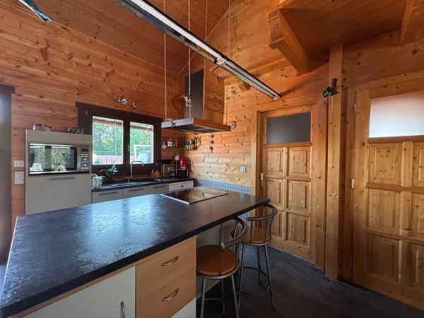 Maison bois 4 Pièces 86m² avec garage et terrain 500m²  Le Teich