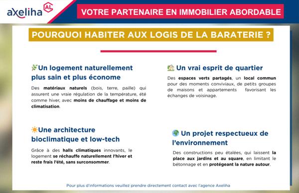 Programme « Les Logis de la Baraterie »