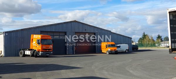 Local d activite avec terrain constructible.  Zone industrielle de Mer