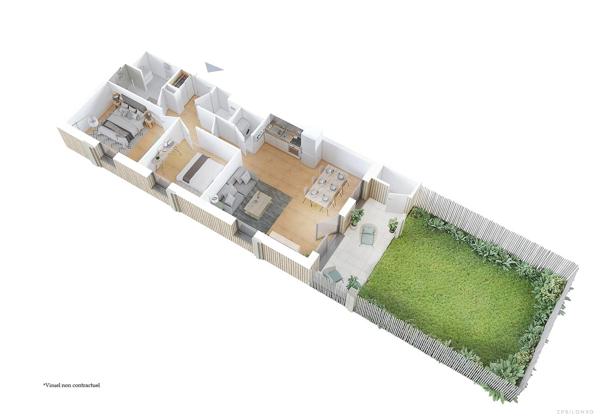 Appartement Type 3 - Résidence Alizé