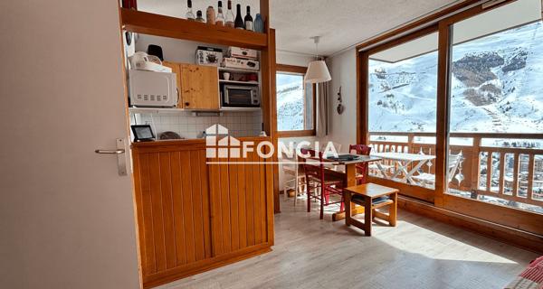 À vendre Appartement 2 pièces 28 m² - Les Deux Alpes 38860