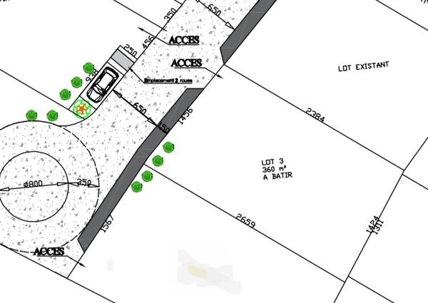 Terrain - 360 m² Exclusivité efficity