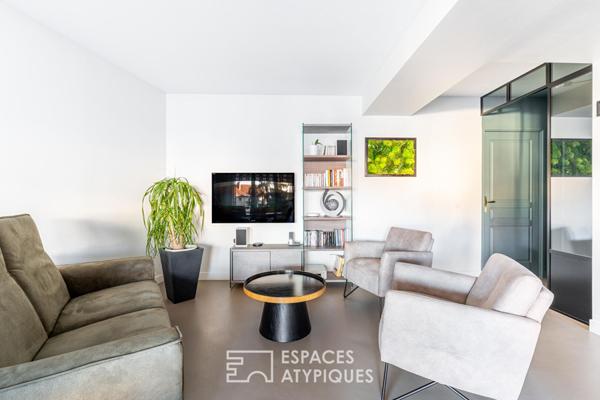 Appartement sur la Place du Promenoir avec garage double et terrasse