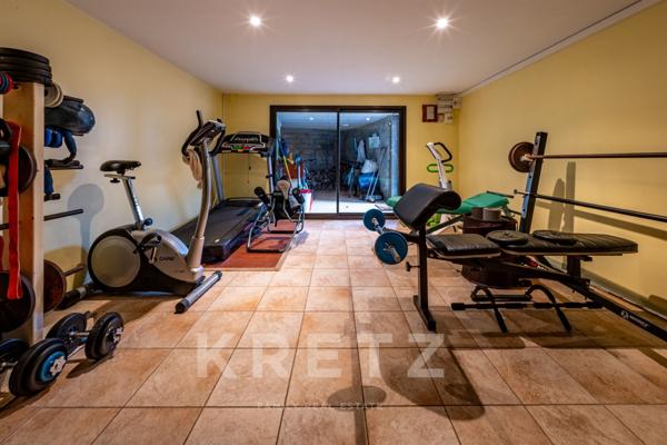 Maison de caractère récente avec jardin, piscine et sous-sol complet