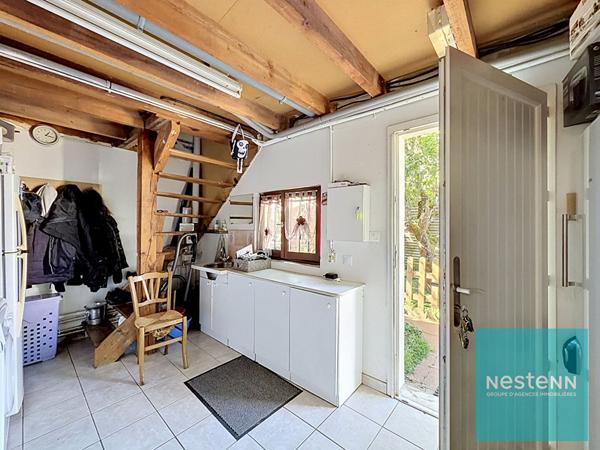 Achat longère Amboise 120 m² 4 chambres, jardin et grand garage.