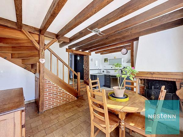 Achat longère Amboise 120 m² 4 chambres, jardin et grand garage.