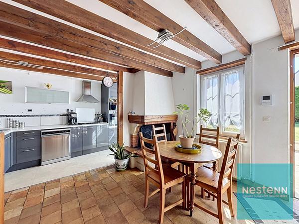 Achat longère Amboise 120 m² 4 chambres, jardin et grand garage.