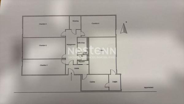 À vendre à Aubagne ? Appartement T5 de 87 m², spacieux, lumineux et idéal famille