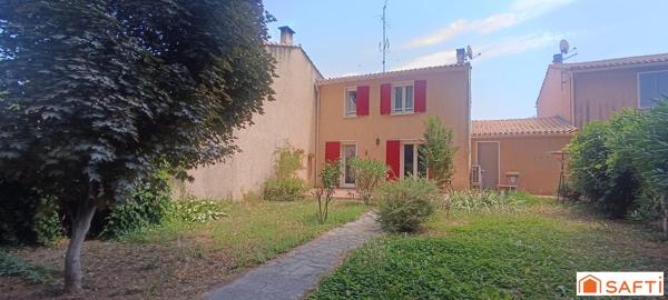 Jolie maison 90 m² avec jardin proche centre ville