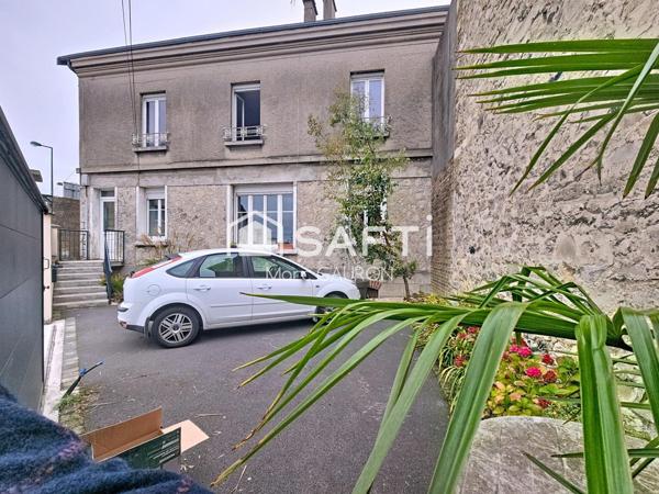 Rare appartement de 68m² avec grand jardin.