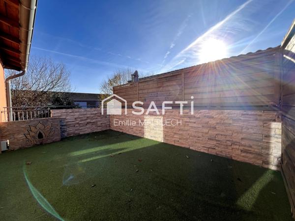 CASTELNAU : T3 lumineux avec cuisine conviviale