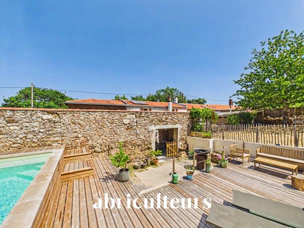 Maison ancienne de charme en parfait état en vente à La Martinière / Le Pellerin (44640)