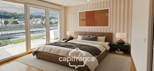 À vendre – T4 Duplex de 92,35 m² avec terrasse, balcon et garage – Aix-les-Bains centre (73)