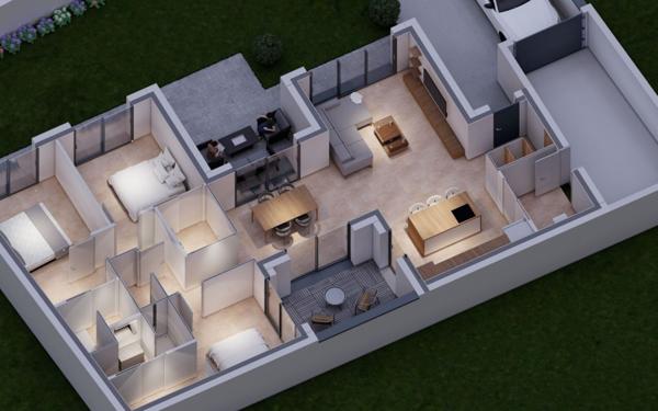 Maison à vendre    4 pièces • 114 m2 Grand-Champ