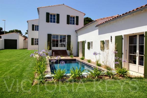 Villa à vendre vue mer - Rivedoux Plage