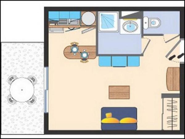 Appartement 1 pièce à vendre Rochefort - 17300 / Réf: 3369