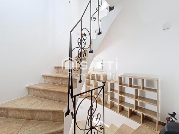 Magnifique maison de village 3 pièces de 75 m² en plein coeur de Velaux