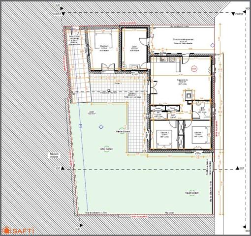 Maison individuelle de plain pied