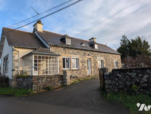 exclusivité longère en pierre avec terrain constructible en partie