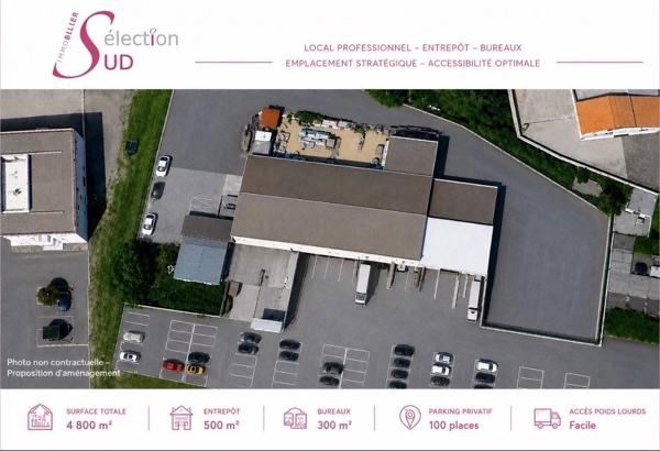ENSEMBLE IMMOBILIER D'ENVIRON 4400 M²