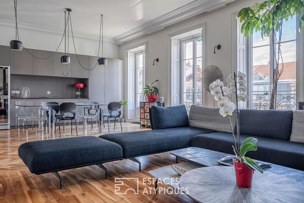 Appartement d’exception en dernier étage