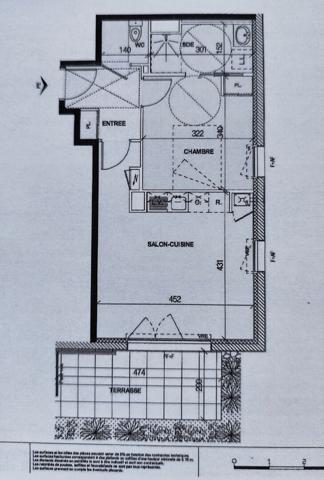 Appartement lumineux et moderne 2 pièce(s) 43 m2 Les Sables d'Olonne