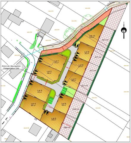 A VENDRE Terrain à La Ménitré- 942 m²