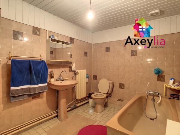 Chambilly (71110) A VENDRE- SECTEUR MARCIGNY - MAISON 6 CH AVEC TERRAIN ET DEPENDANCE