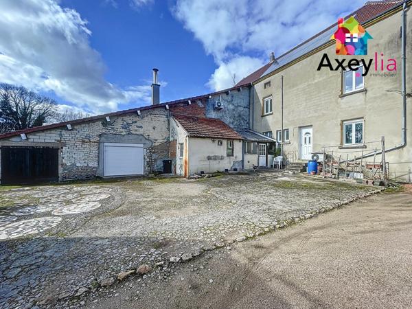 Chambilly (71110) A VENDRE- SECTEUR MARCIGNY - MAISON 6 CH AVEC TERRAIN ET DEPENDANCE