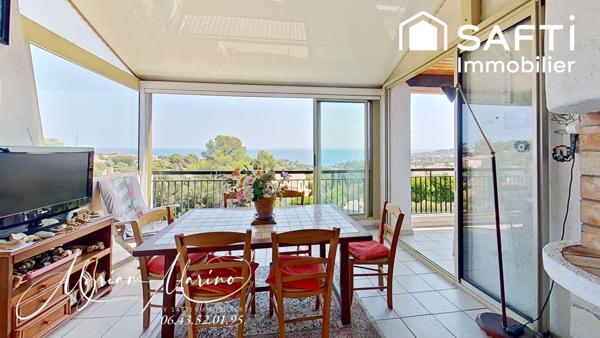 NOUVEAUTÉ ! : Maison traditionnelle avec vue mer panoramique – Les Issambres (83380)