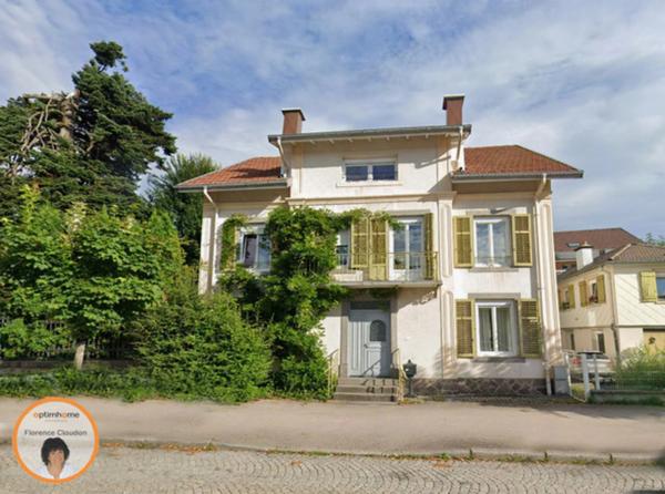 MAISON BOURGEOISE 215 m² - GÉRARDMER à mi-chemin entre LAC et CENTRE VILLE - TERRAIN 331 m²