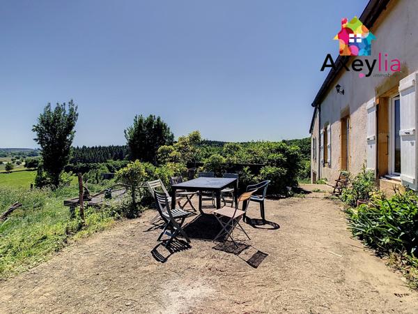 Rigny-sur-Arroux (71160) A VENDRE- RIGNY SUR ARROUX- MAISON DE CAMPAGNE SPACIEUSE AVEC VUE DÉGAGÉE